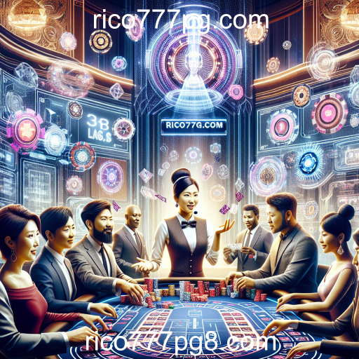 Explorando o Casino Ao Vivo no rico777pg.com: Uma Experiência Incomparável